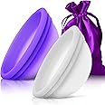 CareCup Reusable Menstrual Disc - Set of 2 Menstrual Cup - Soft Period Disc for Women Designed with Flexible, Medical-Grade Silicone Period Cup (2 Small)