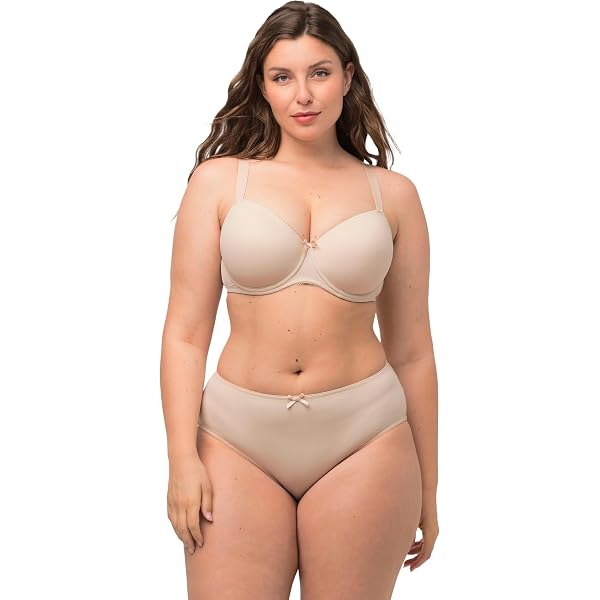 Ulla Popken Damen Bralette In Übergrößen – Spitze, Mit Nackenschnürung, Bequeme Plus Size Unterwäsche