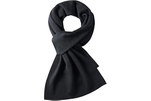 DOVAVA Sciarpa Uomo Donna 30% Lana Merino, Sciarpa Invernale Caldo,Sciarpa a Maglia