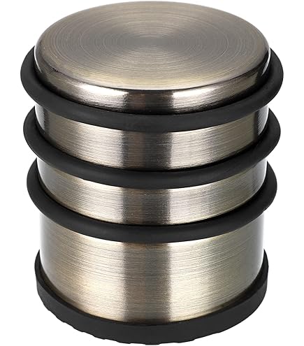 IGNPION Türstopper Edelstahl - Federbelastet Mit Fußbedienung