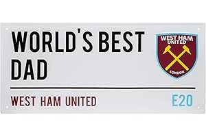 FOCO Football Team Worlds Best Dad Street Sign