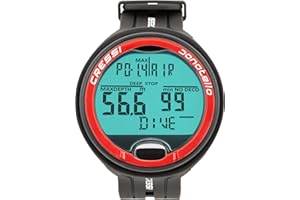 CRESSI Donatello Diving Computer - Ordenador Profesional de Buceo de Muñeca para Buceo y Apnea, Talla única, Unisex Adultos