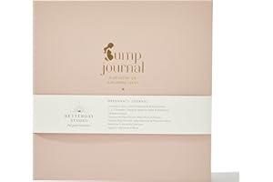 BETTERDAY STUDIO Pregnancy Journal – Mum to be Gifts – Pregnancy Diary to Record Memories, Photos, Special Moments and your Journey - Pregnancy Books for First Time Mums – Baby Journal from Pregnancy (Blush Pink)