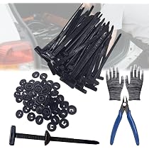 100 Attaches Autobloquantes En Nylon Robuste - Serre-câble Universel Réutilisable, Résistant UV, Pour Auto, Maison, Jardin