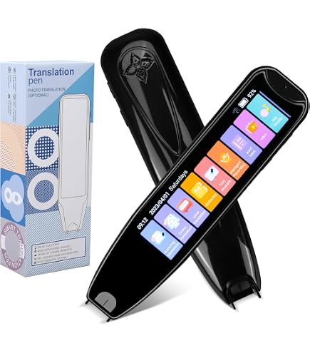 Penna Traduttrice Scanner Con Lettura Vocale – Dizionario Integrato, WiFi, Bluetooth, Per Dislessia E Viaggi