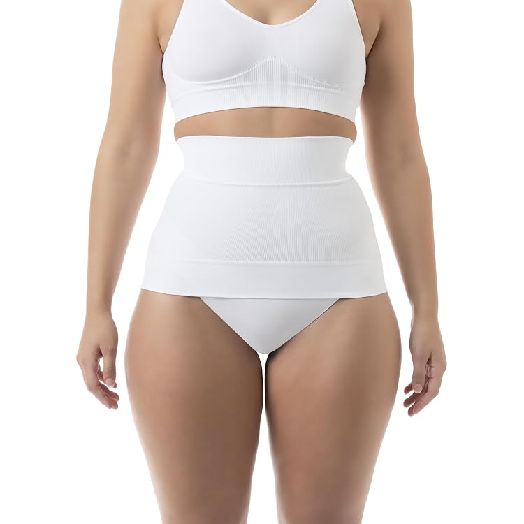 Ceinture Gainante Femme Nude M/L - Soutien Ventre Plat, Tiges Acier Mémoire De Forme, Pour Sport, Silhouette - 4