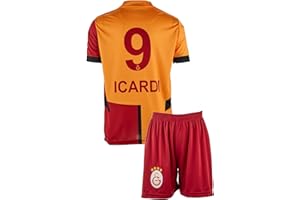 MEFSTONE Gala Mauro Icardi, Victor Osimhen Kinder Trikot für Kinder,Trikot Komm mit Shorts(128-176)