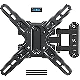 Amazon Brand - Eono TV Wandhalterung, Schwenkbare Neigbare TV Halterung für die meisten 13–43 Zoll Fernseher oder Monitore bi