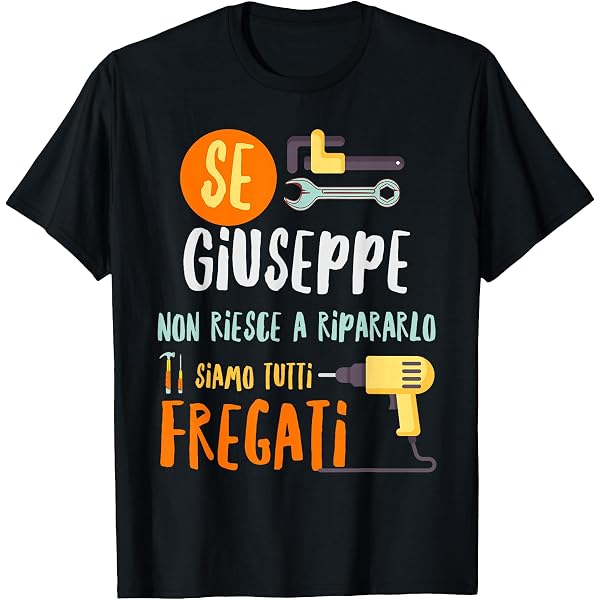 Maglietta Uomo MoonWorks 'La Felicità è Quando Inizia Il Basso' - T-Shirt Divertente Musicista