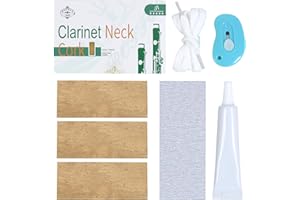 ROCHIX 1890 Clarinet Neck Cork, 3pcs Universal Saxophone Neck Cork Pieces for Clarinet/Alto/Soprano/Tenor Saxophone