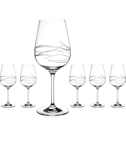Mikasa Treviso Crystal White Wine Glasses, Set Of 4, 350ml - Lifetime - View #8