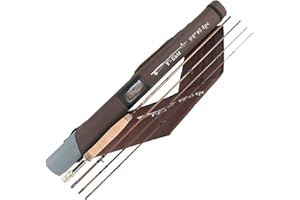 SPRINTON MAXIMUNCATCH V-Gold Fliegenrute IM12 Graphit 4 Teile Fliegenfischen Rute mit Cordura Rohr Angelrute in 4/5/6/8wt