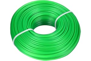 FEPITO Hilo para cortabordes desbrozadora electrica (2.0mm x 100m)