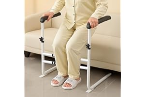 VEXNOOK Supporto per divano per anziani – 6 regolabile in altezza e larghezza regolabile, design robusto con funzione antiscivolo per alzarsi in sicurezza e maggiore mobilità per pazienti, anziani e disabili