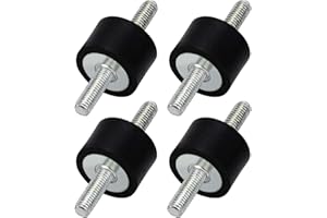 Demason 4 x M8 30 x 20 mm supporti di isolamento antivibranti in gomma ammortizzatori di vibrazione isolatore per auto, barca, bobine, compressore d'aria