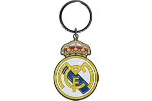 Gemelolandia | Hiszpański Biały Drużyna Piłkarska Brelok | Breloki na każdą okazję i wszelkiego rodzaju zestaw kluczy | Prezent dla fanów sportu, Czarny (Black), S