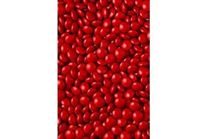 SIMPLY TOPPS Coloured Milk Chocolate Beans Red - 30g or 100g - Cake, Cupcake & Cookie Decoration Sprinkles