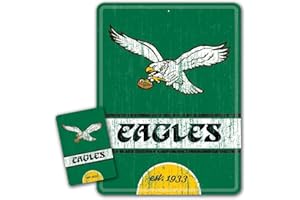 PRO SPECIALTIES GROUP NFL Blechschild für Sport-Fans, 40,6 x 30,5 cm, Bonus-Magnet