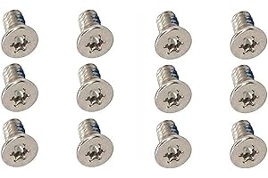 BestParts 12pcs M2x3mm Silver Torx T5 Bottom Cover Screws Replacement for Dell XPS 15 7590 9550 9560, 13 9343 9350 9360, Precision M5510