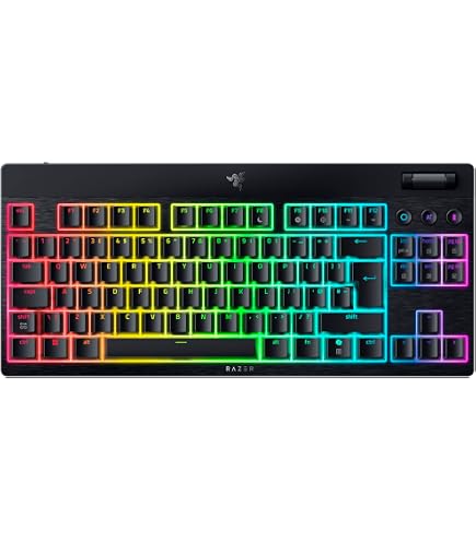 Razer BlackWidow V3 Mini HyperSpeed 65% Wireless Mechanical Gaming