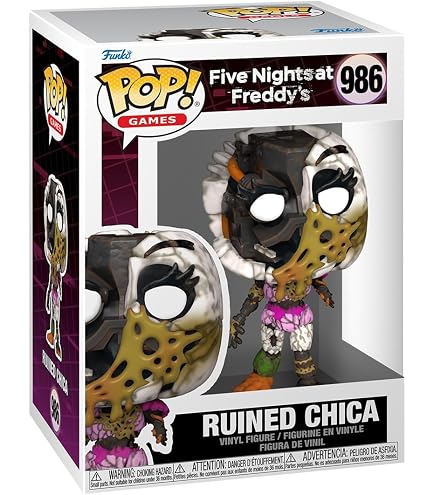 Funko Vinyl Figure: Five Nights At Freddy's (FNAF) : Toy Chica, Multi - Springtrap - Figura in Vinile da Collezione - Idea Regalo - Merchandising Ufficiale - Giocattoli per Bambini e Adulti