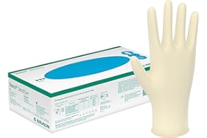 Vasco Sensitive I Unsteriler, puderfreier Untersuchungshandschuh aus Naturlatex I 90er Größe XL