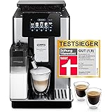 De'Longhi PrimaDonna Soul Perfetto ECAM 612.55.SB Kaffeevollautomat mit LatteCrema Milchsystem und Bean Adapt Technologie, 18