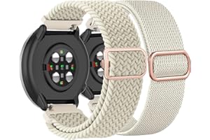 TUCOMO Rozciągliwa nylonowa bransoletka kompatybilna z Polar ignite/ignite 2 / ignite 3, pleciona pętla 20 mm, elastyczna bransoletka do Polar Unite/Pacer/Pacer Pro, dla mężczyzn i kobiet