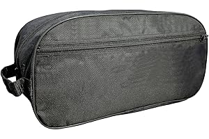 LTG PRO Football Boot Walking Golf Cricket Shoes Bag Sports Gym Footwear Storage (Black)