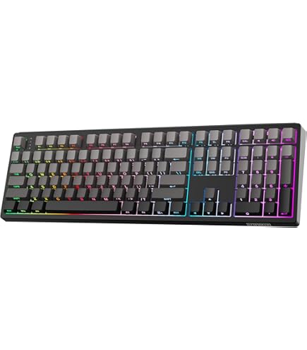 HP GK100 Wired Full Size RGM Backlit Mechanical Gaming Keyboard, 4