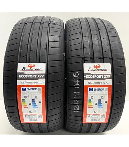 2 X 225 45 18 POWERTRAC ECOSPORT 95W XL 225/45ZR18 QUALITY M + S
