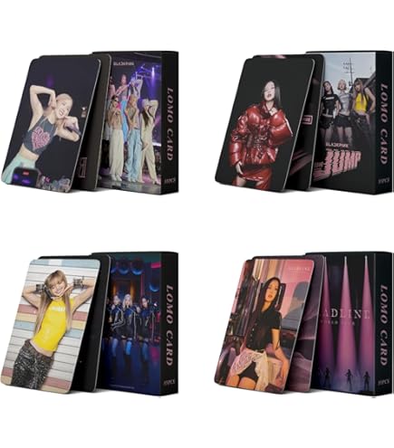 55 Stück Blackpink Lomo Photocards 2023 Blackpink Foto BP BPTG New Album Karten BP 2023 Mini Postkarten BP Photocard Set Geschenk für Fans Mädchen (BPTG