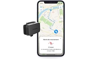 Invoxia Mini Tracker GPS - Traceur GPS étanche avec Alertes Antivol en Temps Réel- Jusqu’à 3 Mois d’Autonomie- Abonnement 1 Ans Inclus - Petit et Léger- Antivol Clé Bateau Matériel Photo