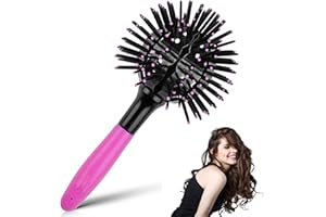 YIZEMAY Spazzola Capelli Ricci, Spazzola Per Capelli, Spazzola Per Capelli a Sfera, Scalp Massager, Spazzola Rotonda Per Capelli, Spazzola Massaggio Cuoio Capelluto