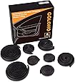 GOLOHO Door Seal Kit for Tesla Model 3, Self-Adhesive Rubber Weatherstrip Noise Reduction Kit (Left & Right Side)