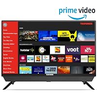 Telefunken 80 cm (32 Inches) HD Ready Smart LED TV TFK32S (Black) (2019 Model) |With Built-in Soundbar