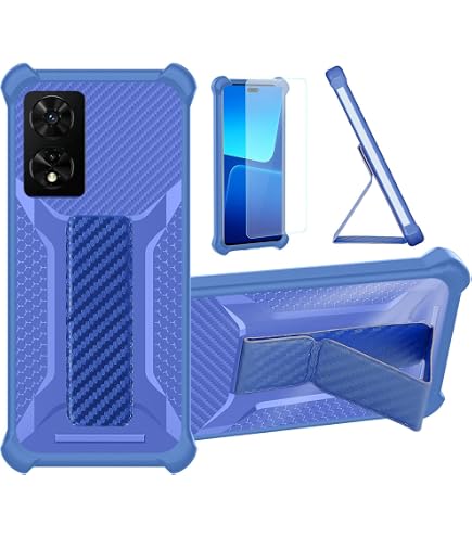 Liner Custodia Robust Antiurto Per TCL 20L/20L+/20 Plus/20 5G/20S – Cover Rigida A 2 Pezzi Con Paraurti In TPU, Trasparente, Ricarica Wireless