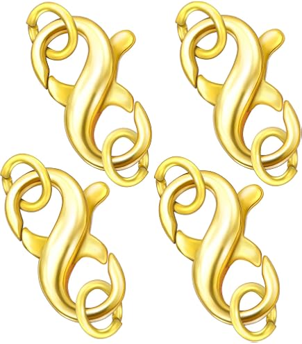 Beebeecraft 1 scatola 8 pezzi Fermagli Pieghevoli Chiusura A Scatto In