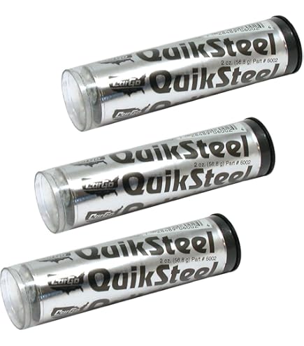 Quiksteel Reinforced Putty Epoxy Metal Repair Weld Fix - SPARES2GO - View #9