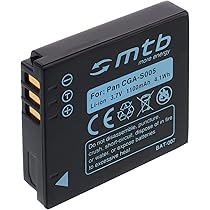 Cargador USB Para Baterías Panasonic CGA-S005 - Compatible Con Lumix DMC-FX, FS, LX Y Más