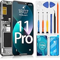 Display LCD Ricambio Per IPhone 11 PRO - Schermo Completo Digitale Touch INCELL Nero - Compatibile Con A2215 A2160 A2217