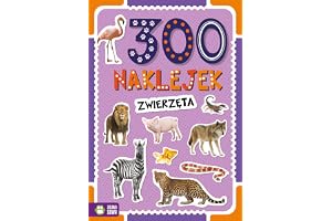 300 NAKLEJEK. ZWIERZĘTA