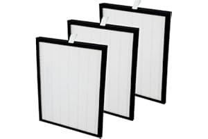 Spares2go HEPA Filter for Meaco Dehumidifier 20L 20LE Low Energy Platinum 3 x Filters