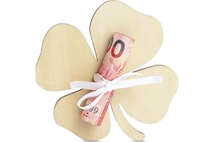 TAKULA Shamrock Lucky Money Gifts, Shamrock Money Gift Christening，Financial Injection Money Gift-Funny Money Gifts Creative Gifts for All.