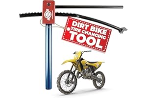 BAJA NO PINCH Dirt Bike Tyre Changing Tool Kit | Motocross & Dirt Bike Repair Kit - 20mm Axles, Puncture Repair Without Pinching Tubes