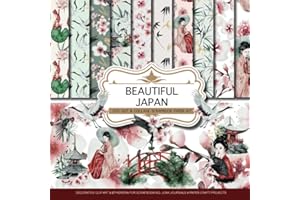 Beautiful Japan: Scrapbook Paper Kit: Japanese Ephemera, Decorative Paper, and Clip Art for Scrapbooking, Junk journals & Craft Paper Projects | Over 150 Pictures to Cut Out & Collage