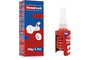 INNOVAYOU Frein Filet 50ml, Intensité Haute Frein Filet Bleu Antirouille et Anti-Lâche, Frein Filet Fort Pour Combler les Espaces Et Serrer les Boulons, écrous, Attaches Bouteille Ronde