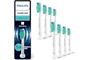 ‎PHILIPS Philips Sonicare C1 ProResults, Original Ersatzbürstenköpfe, Weiß, 8er-Pack, HX6018/87