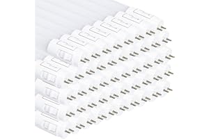 LED ATOMANT Lot de 48x Tube LED 60cm 9W, CCT (Sélecteur de Couleur Blanc Chaud, Neutre et Froid), 1100 Lumens, Starter LED inclu, T8 Standard