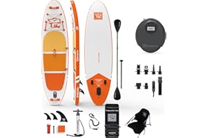 TIGERXBANG SUP Boards Stand Up Paddling Board, aufblasbare Paddle-Boards Defender-Pro-Kollektion